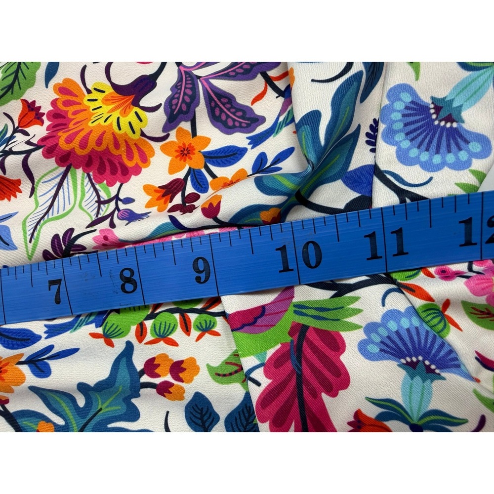 Jess Lea Womens Floral Shorts Multicolor Elastic Waist Drawstring Small - Picture 7 of 8